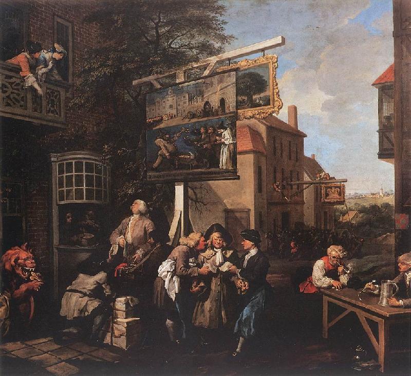 HOGARTH, William Soliciting Votes s